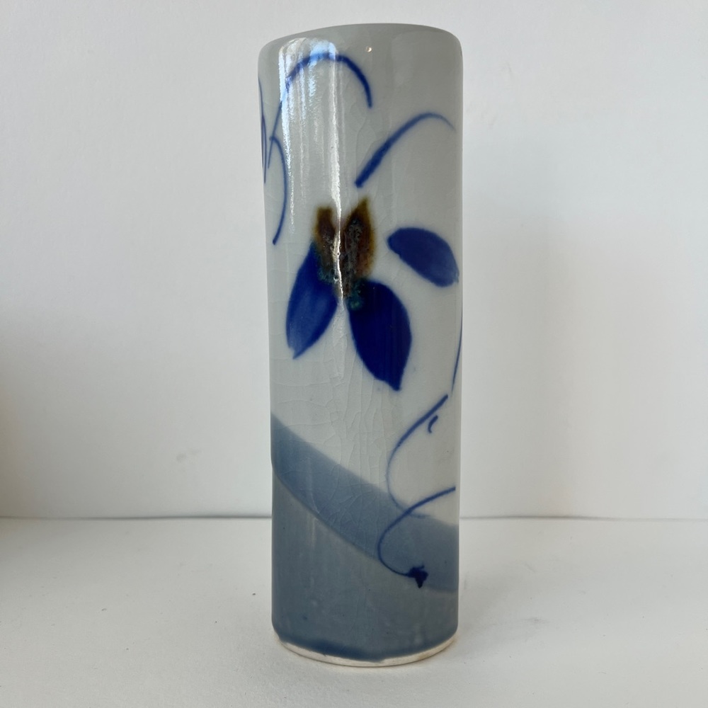 Vintage hand crafted ceramic vase